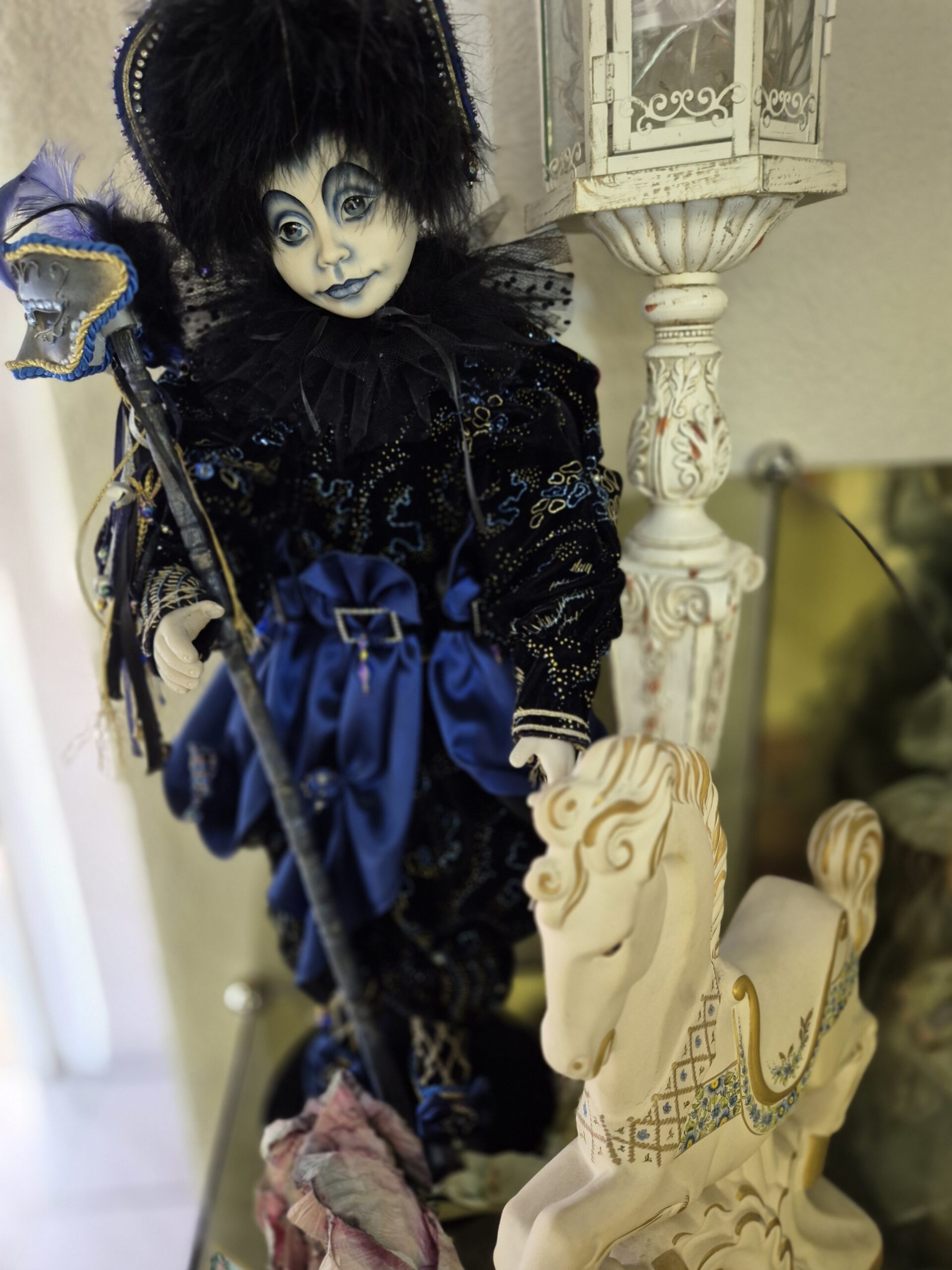 porzelanpuppe von rosmarie kunz. biel bienne brügg und sündfrankreich kunstkurse